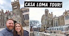 CASA LOMA Tour Toronto, Ontario | Visiting a Castle in Canada!