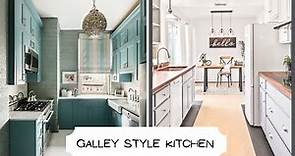 Do You Have A Galley Style Kitchen? Galley Kitchen Home Decor & Design | And Then There Was Style