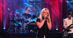 Hilary Duff - Fly - Live on Jay Leno (2004)