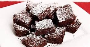 Homemade Chewy Brownies Recipe - Laura Vitale - Laura in the Kitchen Episode 691