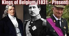 Timeline of Kings of Belgium