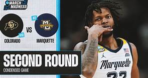 Marquette vs. Colorado - Second Round NCAA tournament extended highlights