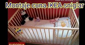 CUNA IKEA SNIGLAR 49€ MONTAJE