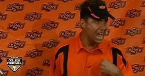 Mike Gundy's 'I'm a man, I'm 40' rant at Oklahoma State [FULL] | ESPN Archives