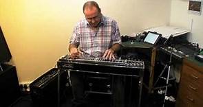 David on a Franklin pedal steel