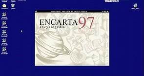 [OLD PC] Microsoft Enciclopedia Encarta 1997 - Intro