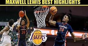 Maxwell Lewis Highlights (Lakers)
