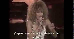 TINA TURNER "The best" (LIVE, 90) subtitulada al español