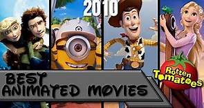 Top 10 | Best Animated Movies of 2010 (Rotten Tomatoes) 🍅