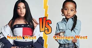 North West Vs Chicago West (Kim Kardashian's Daughters) Transformation ★ From Baby To 2023