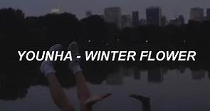 Younha (윤하) - 'Winter Flower (ft. RM)' Easy Lyrics