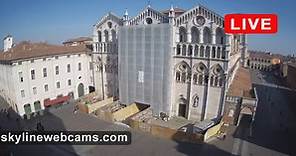 Cámara web en directo Ferrara - Plaza de la Catedral | SkylineWebcams