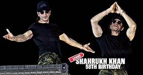 Shahrukh Khan LIVE at Mannat | Celebrating 58th Birthday with Fans | CRAZIEST Moment Ever