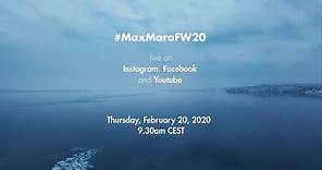 Max Mara Fall Winter 2020 Fashion Show
