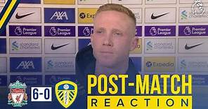 “We can't feel sorry for ourselves” | Adam Forshaw | Liverpool 6-0 Leeds United | Premier League