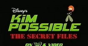 Kim Possible: The Secret Files DVD/VHS Trailer (2003, International)
