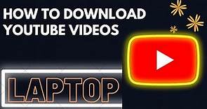 How to download youtube videos on laptop by addon crop