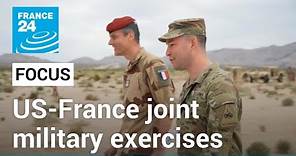 France takes part in joint military exercises in United States • FRANCE 24 English
