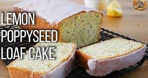 Lemon poppy seed loaf cake