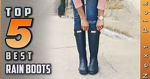 Top 5 Best Rain Boots Review in 2024