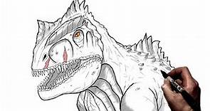 How To Draw Giganotosaurus | Step By Step | Jurassic World Dominion