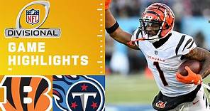Cincinnati Bengals Highlights vs. Tennessee Titans | 2021 Playoffs Divisional Round 2