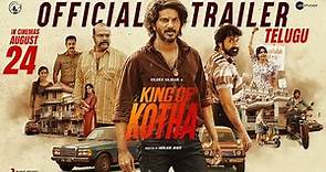 King of Kotha Telugu Trailer | Dulquer Salmaan | Abhilash Joshiy | Jakes Bejoy | August 24th