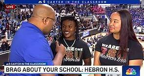 Hebron High School celebrates special recognition in the state