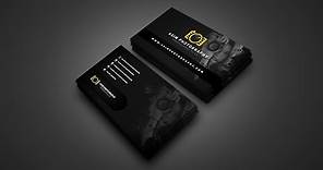 How to Create Your own Photography Business Card Design in Photoshop