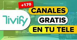 TIVIFY 🔴 Canales de Televisión de la TDT de ESPAÑA en DIRECTO, Online ¡ GRATIS ! 💚