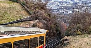 Riding the Lookout Mountain Incline Railway in Chattanooga, Tennessee