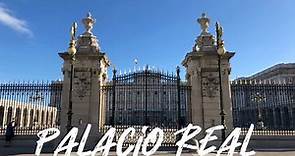 Dentro del Palacio Real de Madrid
