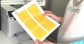 How to Print on Sticky Notes