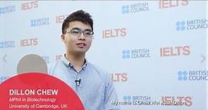 Regional IELTS Prize 2018/19 Grand Prize Winner - Dillon Chew Wei Xuan
