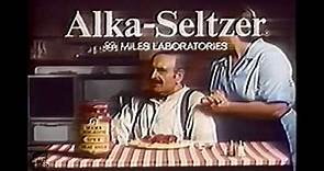 Funny Alka-Seltzer Mamma Mia Spaghetti Jack Somack TV Commercial From 1969