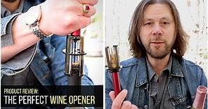 Product Review: The Perfect Wine Opener, open wine without a corkscrew!