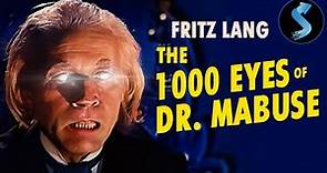 The 1000 Eyes of Dr. Mabuse REMASTERED | Full Thriller Movie | Dawn Addams | Peter van Eyck