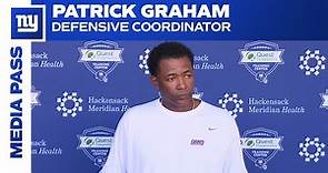 Patrick Graham on Limiting Carolina's Rushing Attack | New York Giants