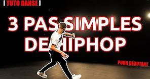 [TUTO DANSE] 3 pas simples de danse Hip Hop pour débutants | JUSTIN LINK