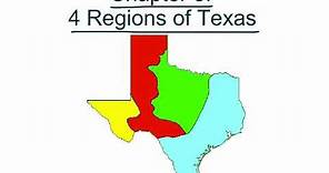 Chapter 3 4 Regions of Texas