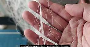 How is polyester yarn made.