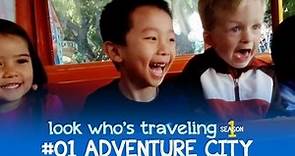 Adventure City Birthday Party: Look Who's Traveling