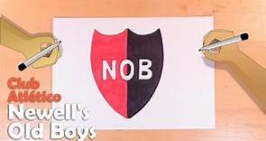 Dibuja el escudo del Club Atlético Newell's Old Boys