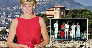 ✅Las crudas vacaciones de la princesa Diana en Mallorca con la familia real española👑