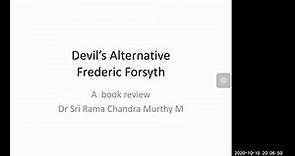 Book Review of The Devil's Alternative by Fredrick Forsyth