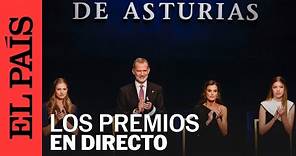 Así ha sido la ceremonia de entrega de los Premios Princesa de Asturias | EL PAÍS