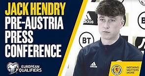 Jack Hendry Press Conference | Scotland v Austria | FIFA World Cup Qualifier