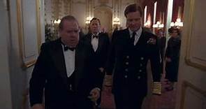 The King's Speech/Best scene/Colin Firth/Geoffrey Rush/Timothy Spall/Winston Churchill