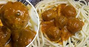 Meatballs with Long Macaroni Recipe | Home Made