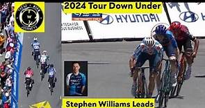 Stephen Williams Leads | 2024 Tour Down Under | Stage 5